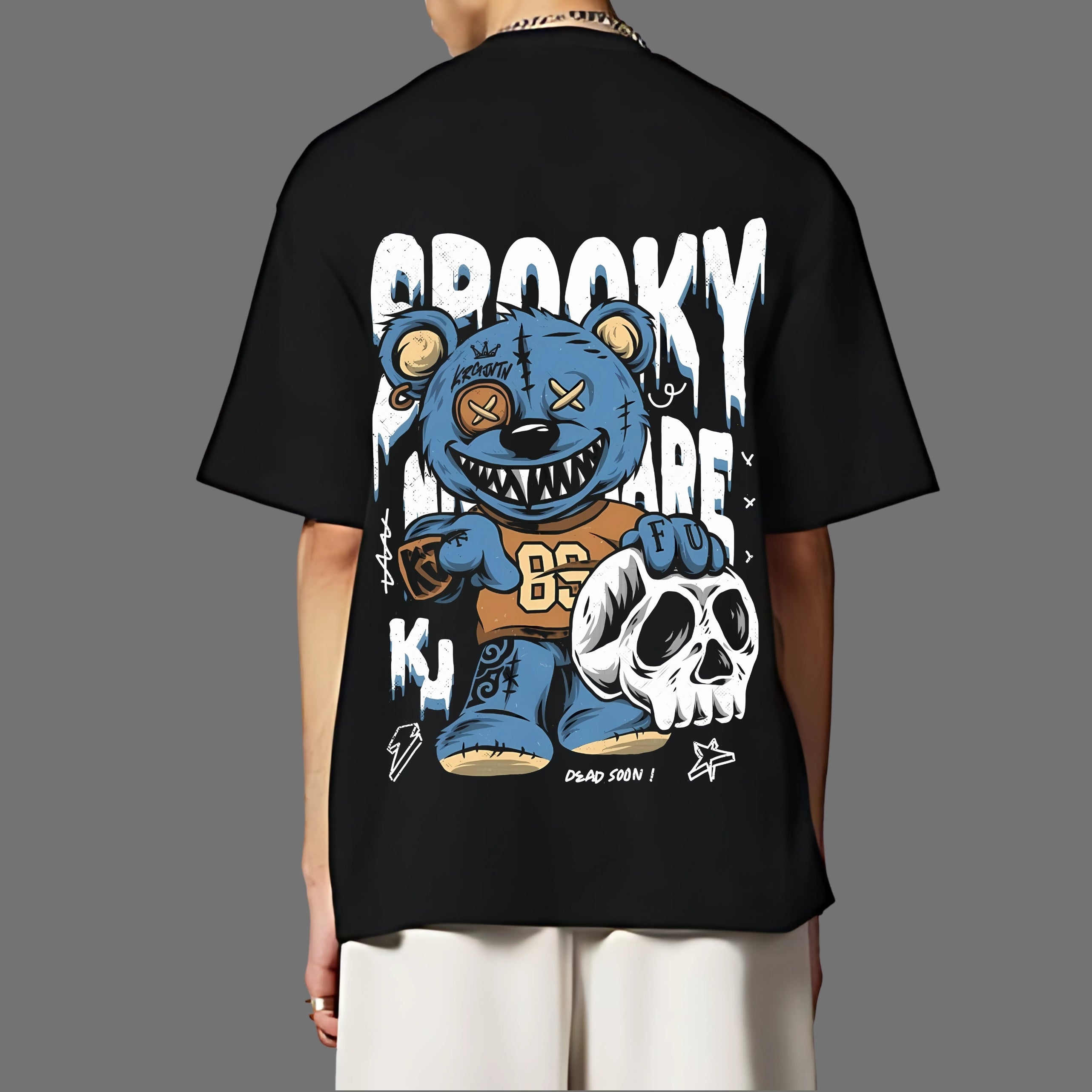 CROOKY NIGHTMARE OVERSIZED TEE