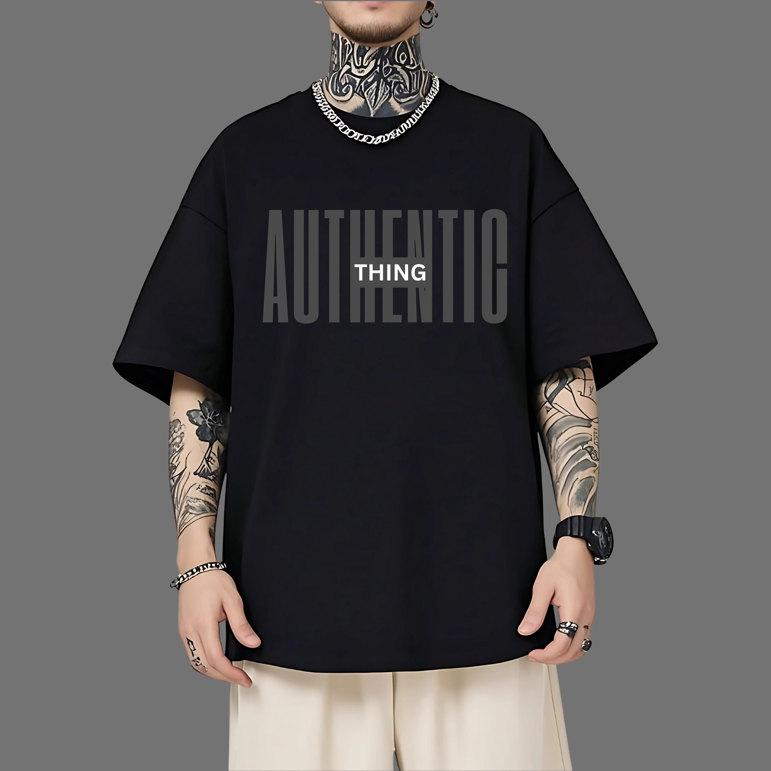 AUTHENTIC THING OVERSIZED TEE
