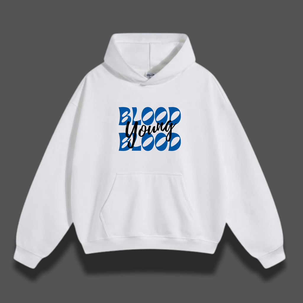YOUNG BLOOD OVERSIZED HOODIE