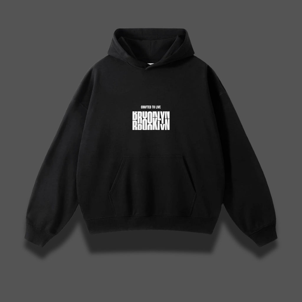 BROOKLYN SKULLS OVERSIZED HOODIE