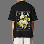 EMPTY FLORAL OVERSIZED T-SHIRT