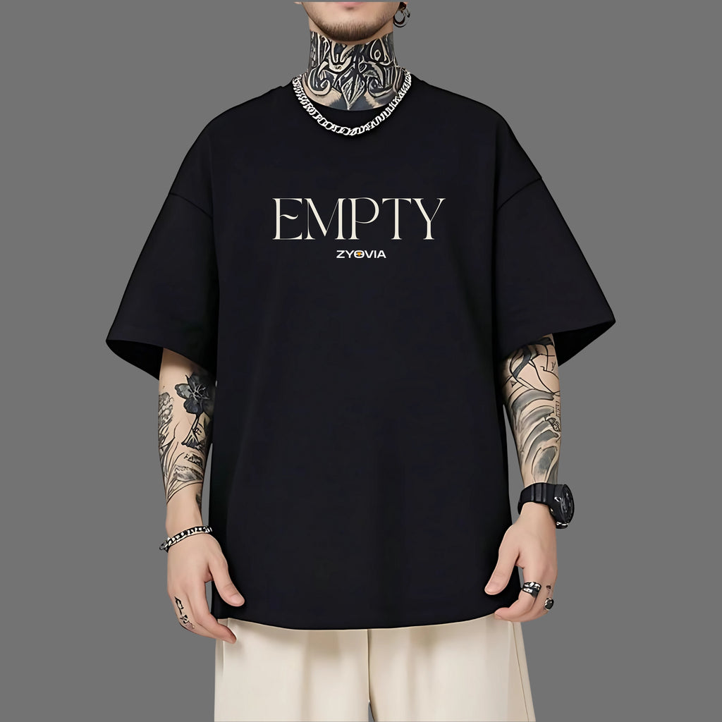 EMPTY FLORAL OVERSIZED T-SHIRT
