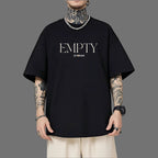 EMPTY FLORAL OVERSIZED T-SHIRT