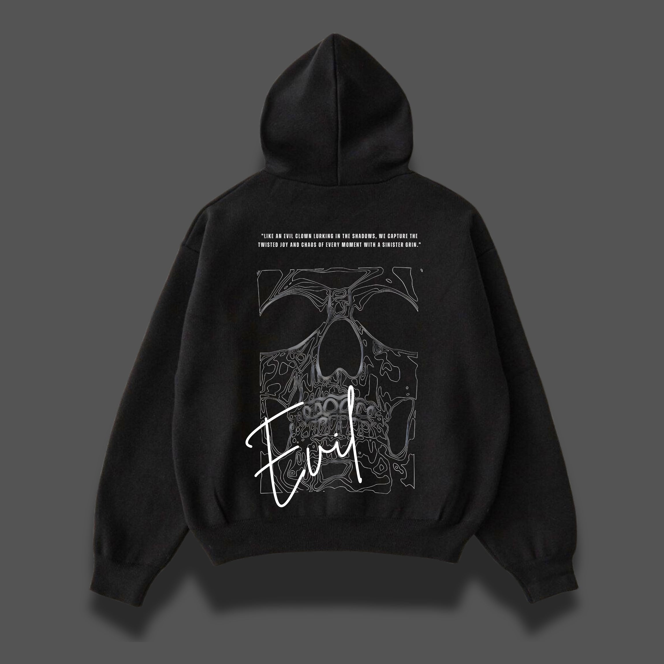 EVIL BLESS OVERSIZED HOODIE