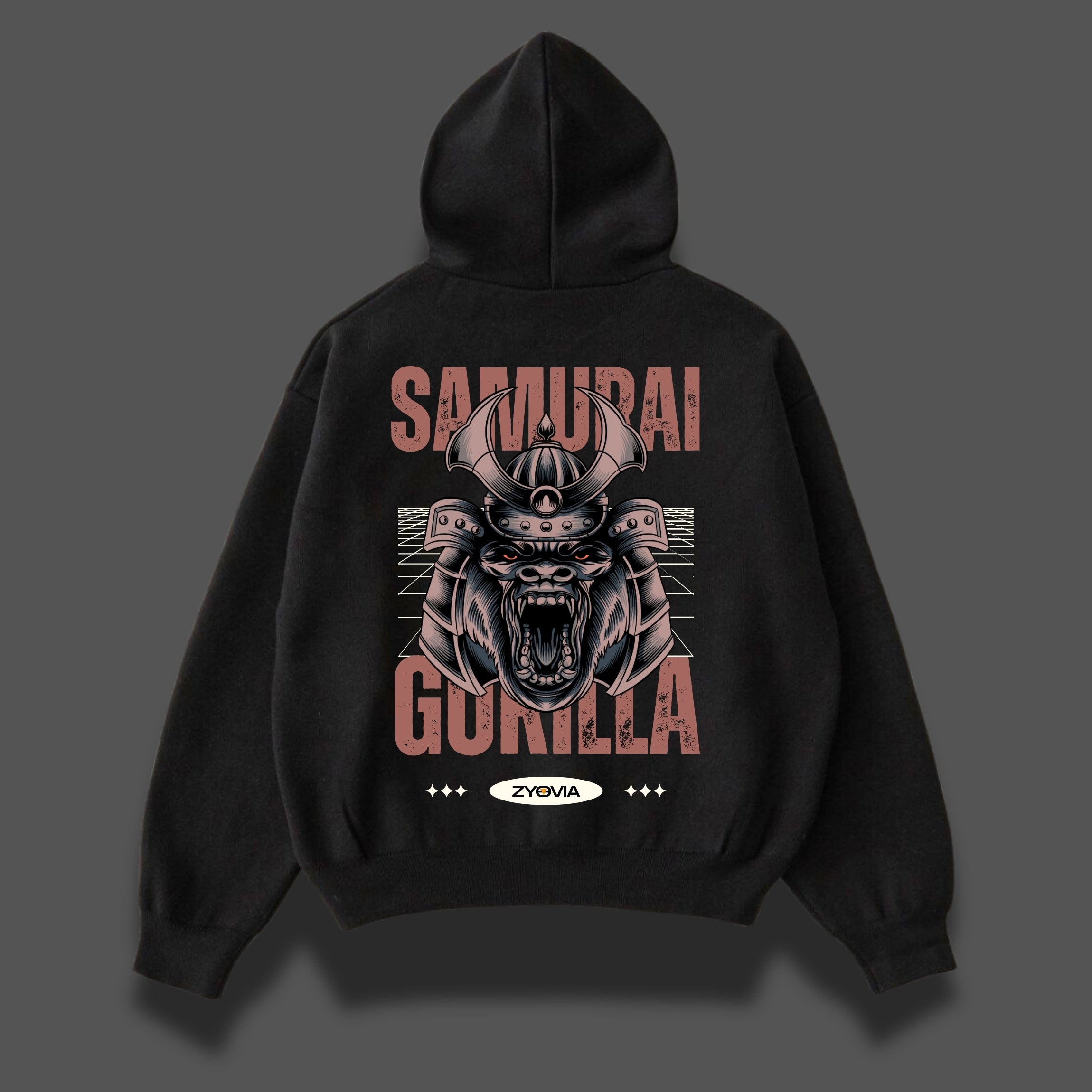 SAMURAI GORILLA OVERSIZED HOODIE