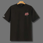 NEVER GIVE UP & STOP OVERSIZED T-SHIRT