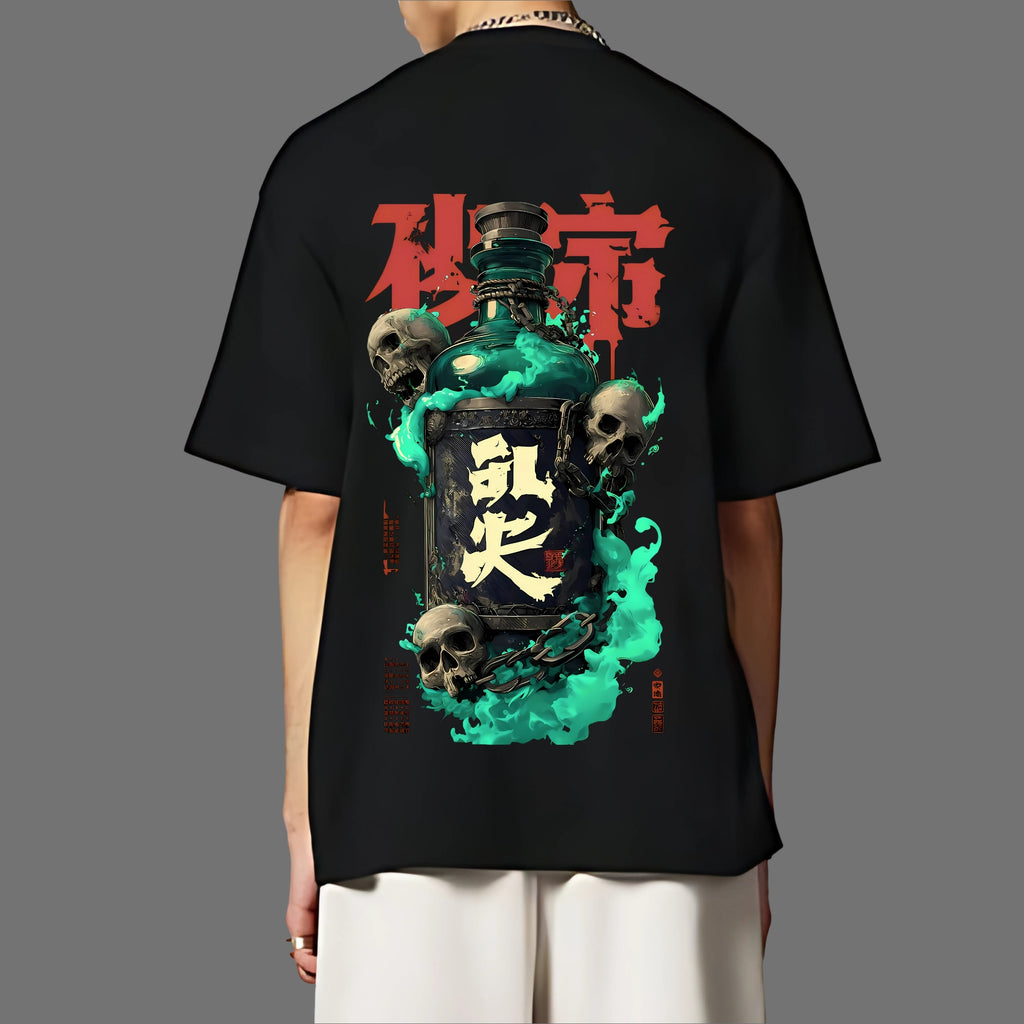 ONE PIECE SOUL FLAME OVERSIZED T-SHIRT
