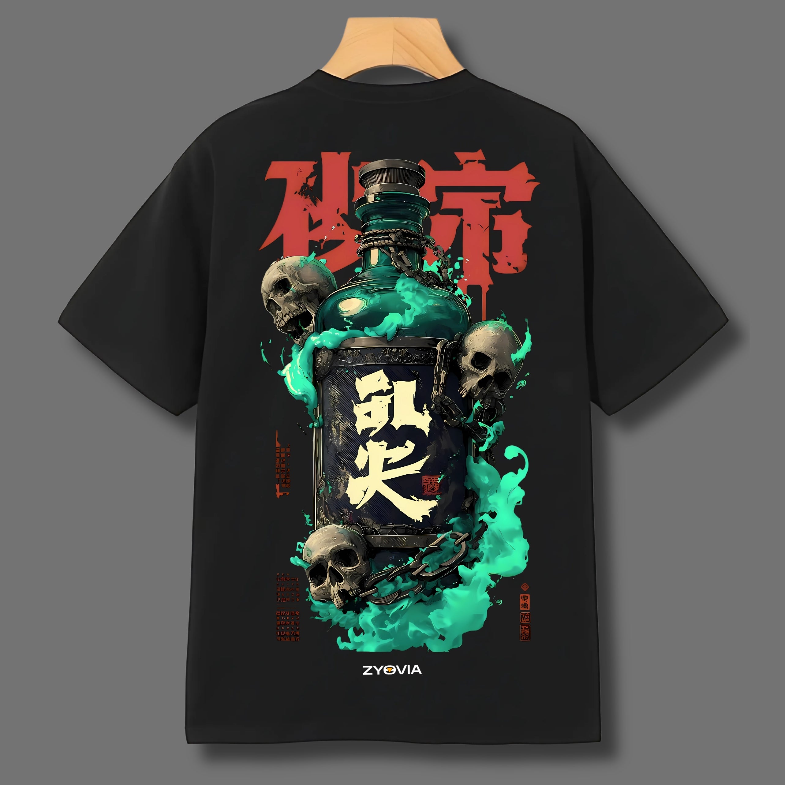 ONE PIECE SOUL FLAME OVERSIZED T-SHIRT