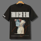 THINK OUTSIDE THE BOX OVERSIZED T-SHIRT