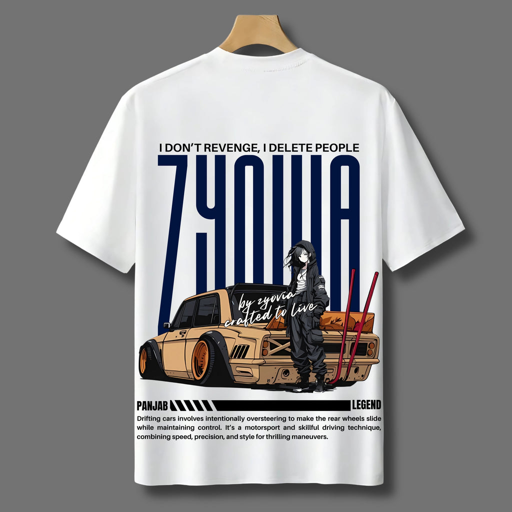 ZYOVIA RACING LEGEND OVERSIZED T-SHIRT