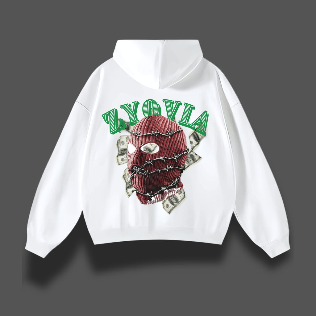 TRAPSTAR MASK OVERSIZED HOODIE