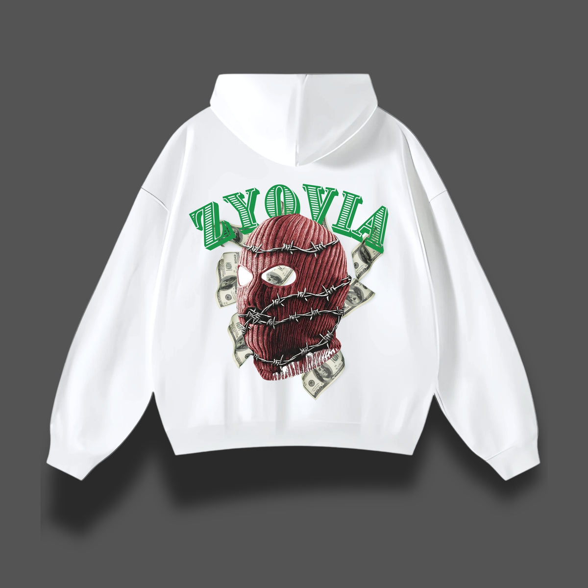 TRAPSTAR MASK OVERSIZED HOODIE