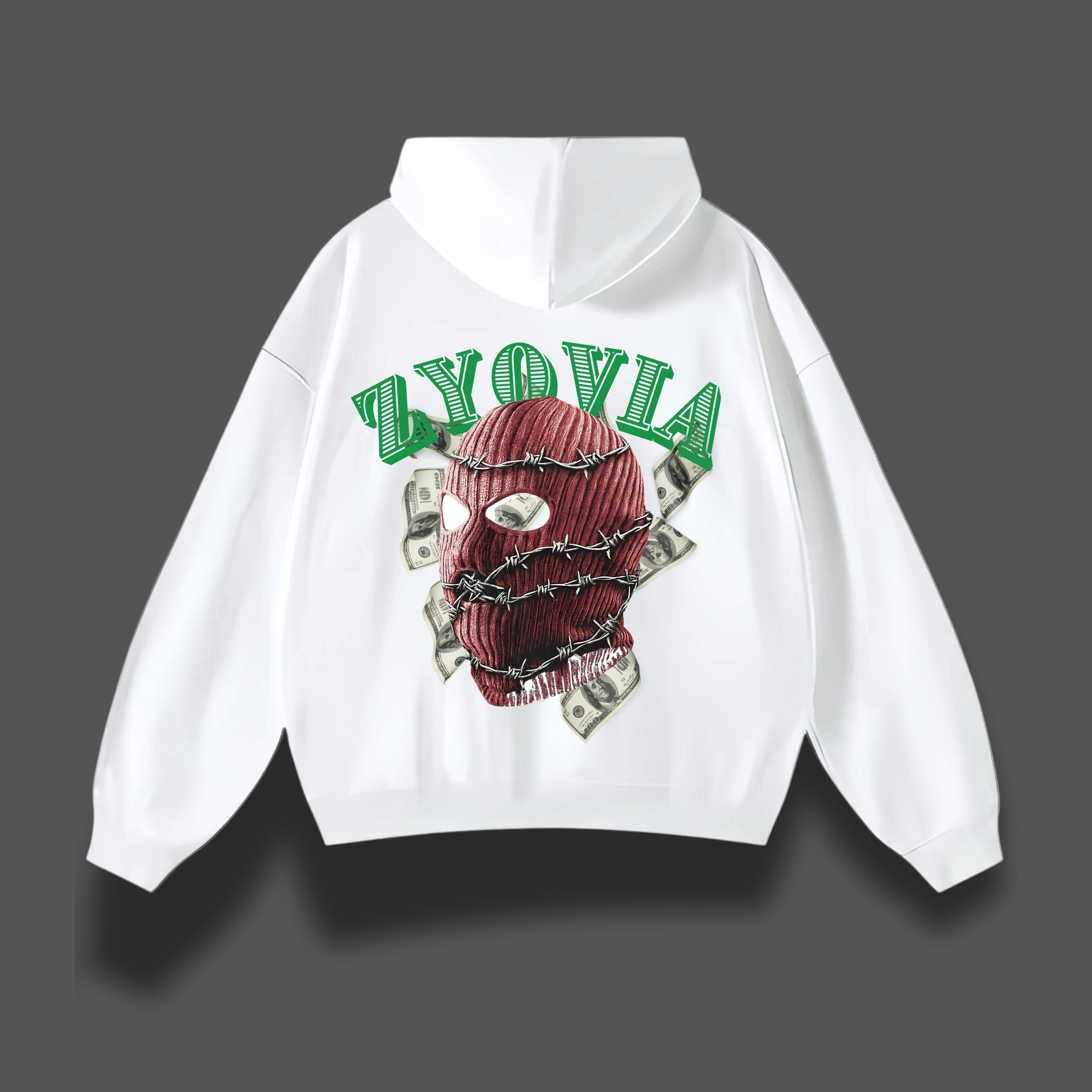 TRAPSTAR MASK OVERSIZED HOODIE