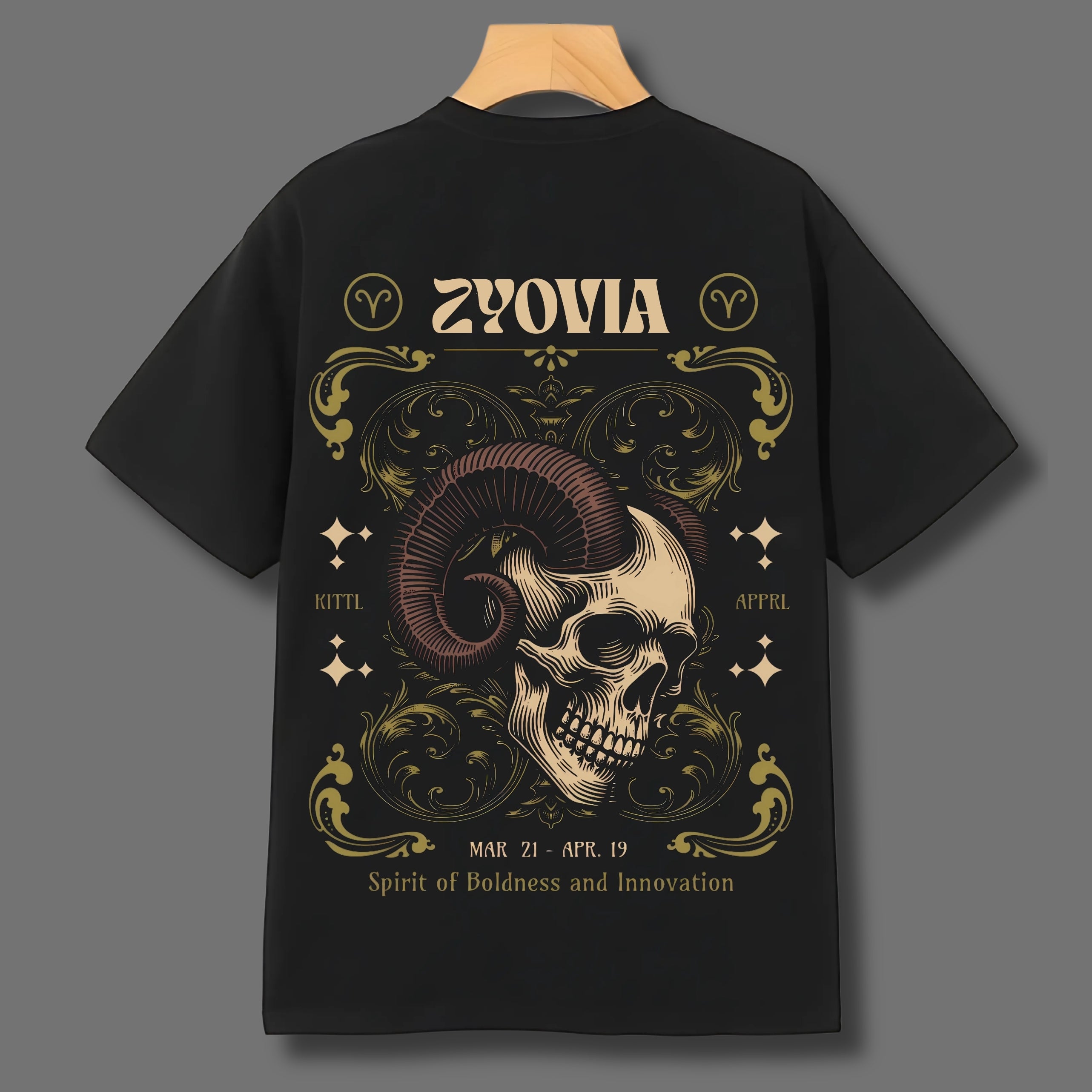 ARIES SKULL OVERSIZED T-SHIRT