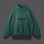 TRIPLE X FEEDBACK SCULPTURE OVERSIZED HOODIE
