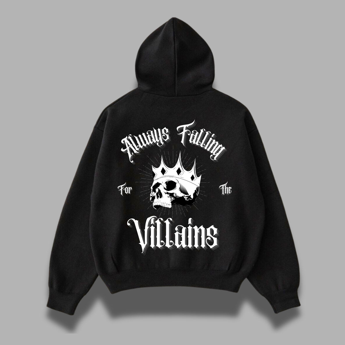 FALLING FOR VILLAINS OVERSIZED HOODIE
