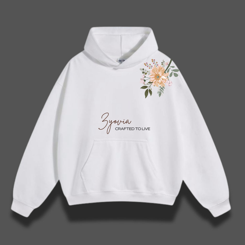 BOTANIC BLOOM OVERSIZED HOODIE