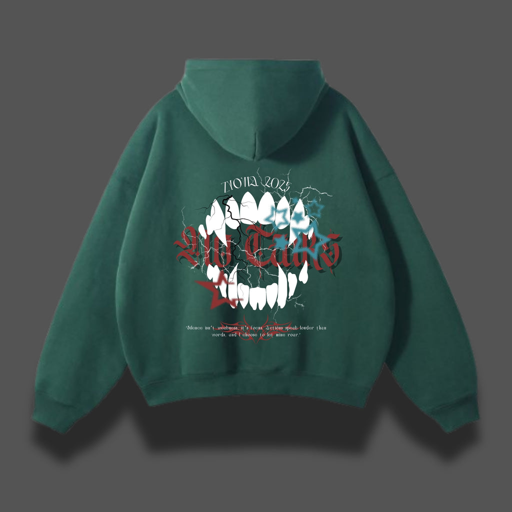 NO CARES OVERSIZED HOODIE