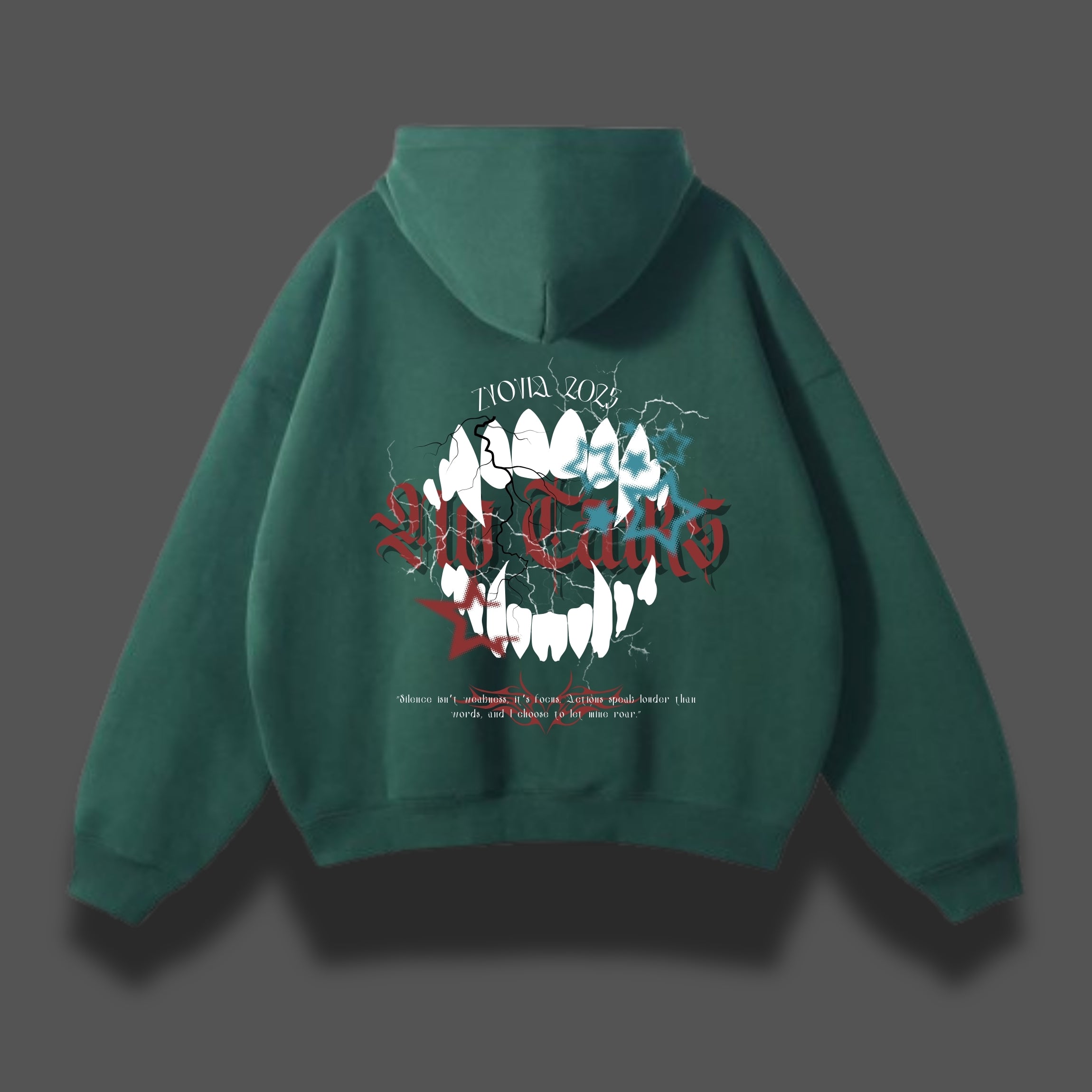 NO CARES OVERSIZED HOODIE